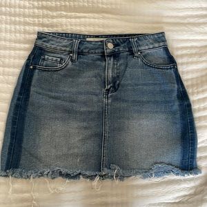 Blue Denim Skirt. PacSun. Size 24/size 2. Gently Used worn 2-3 times.